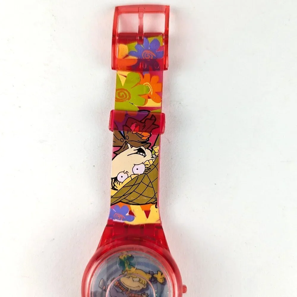 Vintage 90s Rugrats Movie Burger King Watch